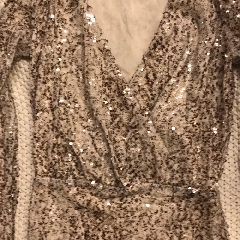 VS/Moda International Sequined Party Dress 🎉 - Picture 6 of 7